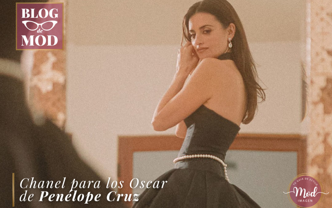 Así hizo Chanel el vestido para los Óscar de Penélope Cruz