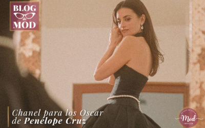 Así hizo Chanel el vestido para los Óscar de Penélope Cruz